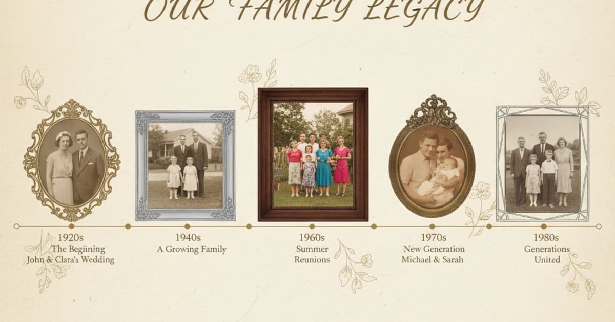 Telling Your Family History Through Restored Photos