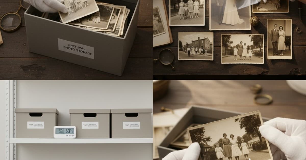 How to Preserve Old Photos: A Complete Guide for Protecting Your Family Memories