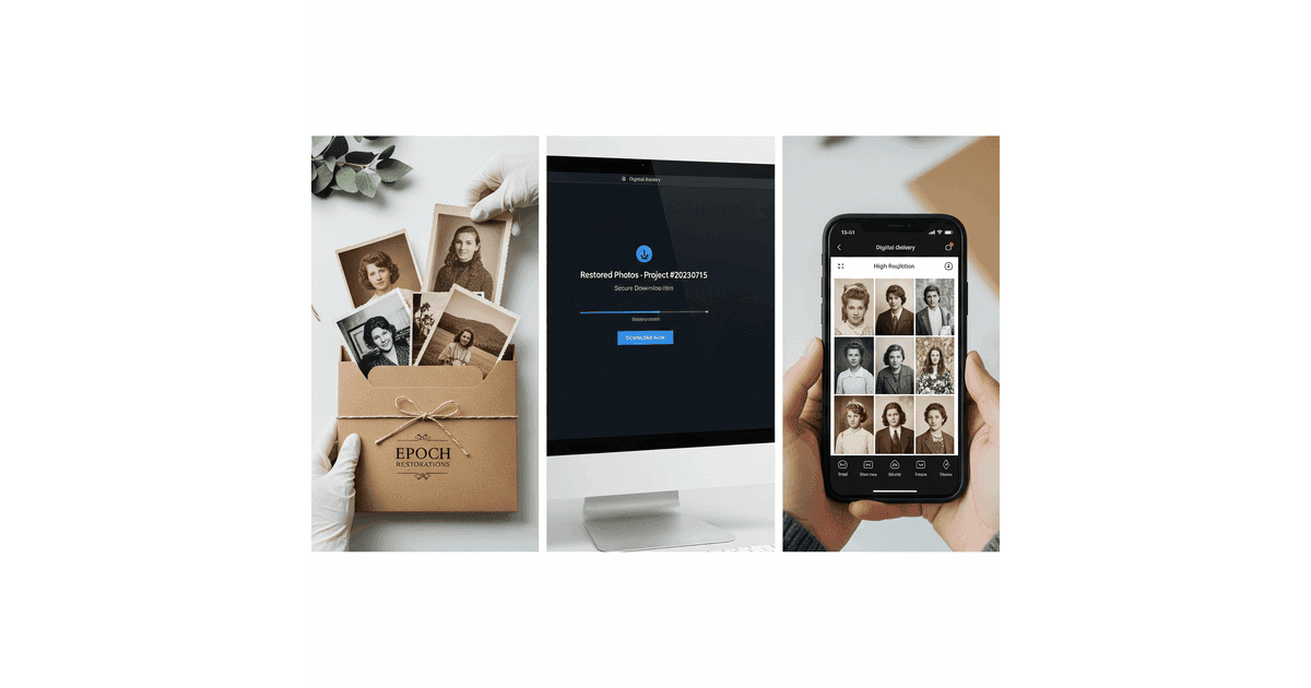 What Happens After Your Photos Are Restored? Delivery, Rights & Usage Guide
