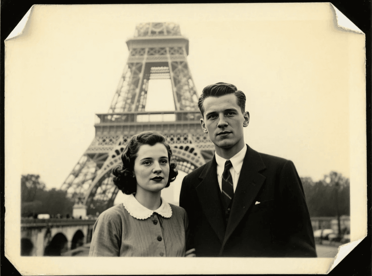 Restored photo