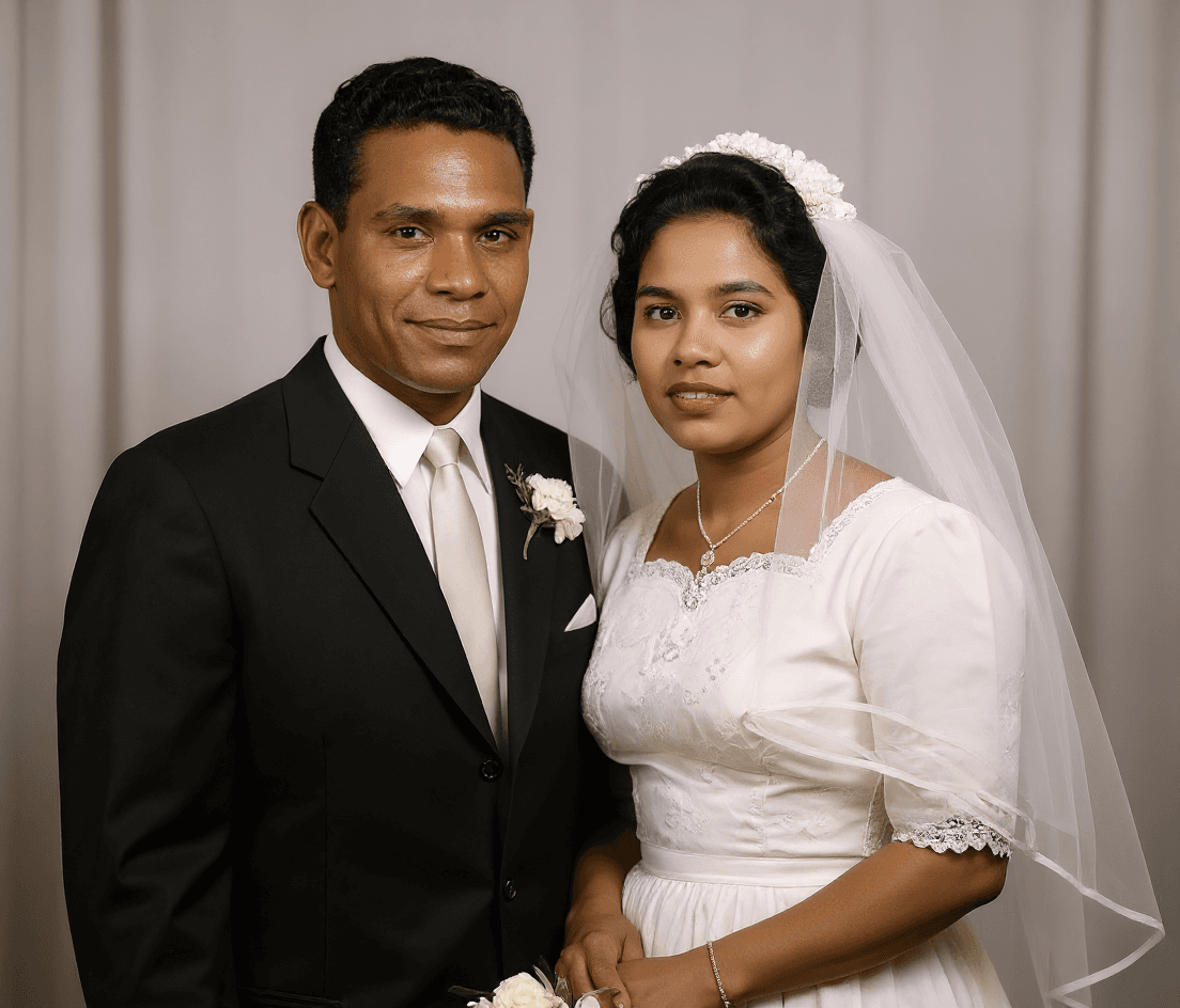 Restored photo